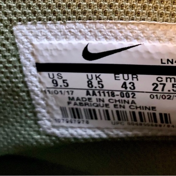 Nike Air Force 1 High Top Sneakers - Olive Stucco - Picture 15 of 15